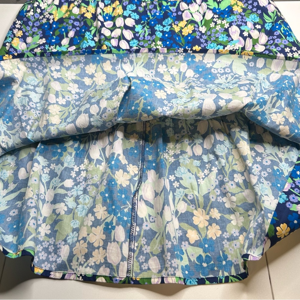 Maggy London‎ NWT Floral Dress Size 18 Sleeveless Pockets Romantic Feminine - Picture 12 of 15
